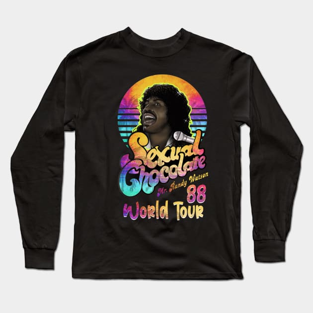 Randy Watson 88 Long Sleeve T-Shirt by Quadra^Maniac